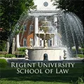 Regent University School of Law Education School Logo